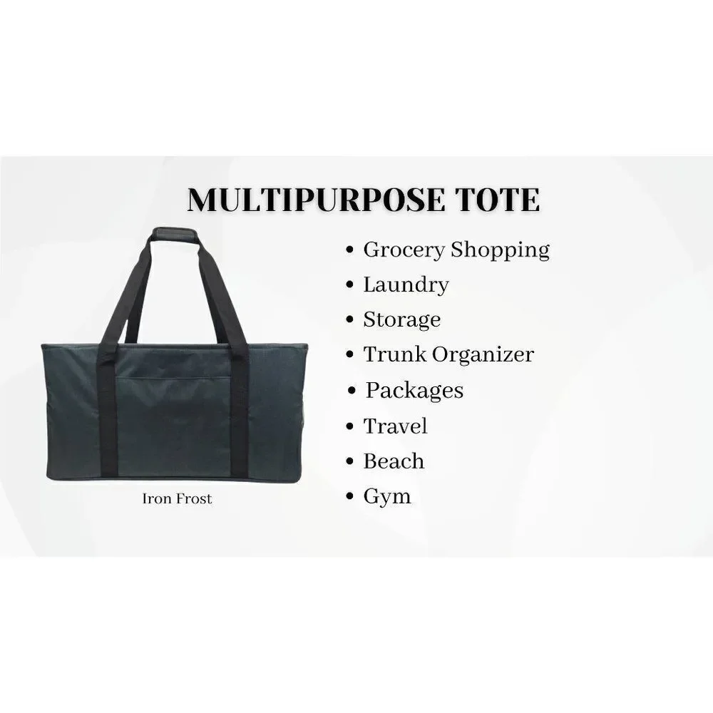 Multipurpose Utility Tote - Frost Iron Black
